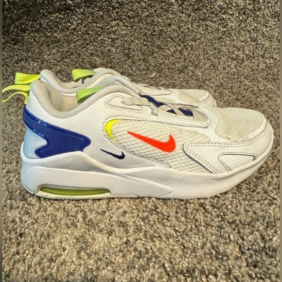 Nike Other - Nike Kid's Air Max Bolt White-Indigo-Volt-Size: 2Y
